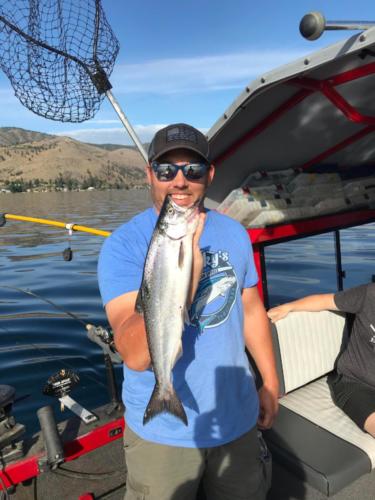 August 2019 Fishing with Lake Chelan Adventures