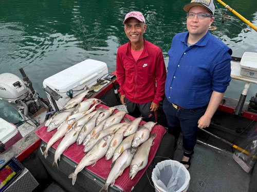 Fishing with Mark Lippincott on Lake Chelan