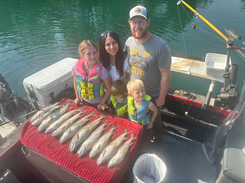 Fishing with Mark Lippincott on Lake Chelan