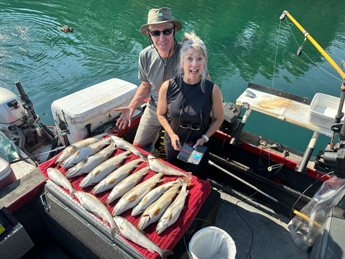 Fishing with Mark Lippincott on Lake Chelan
