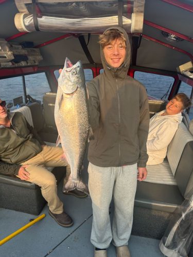 Fishing with Mark Lippincott on Lake Chelan
