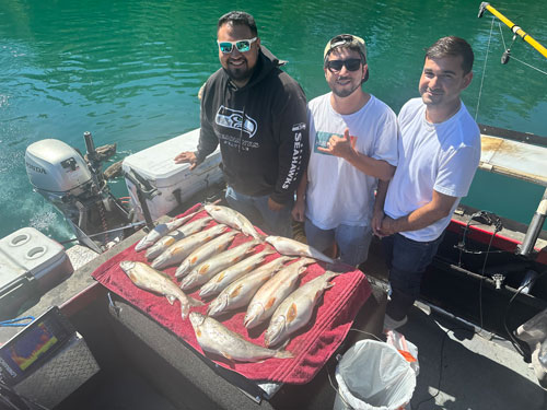 Fishing with Mark Lippincott on Lake Chelan