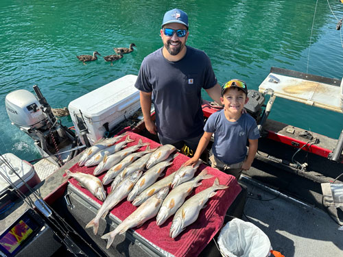 Fishing with Mark Lippincott on Lake Chelan